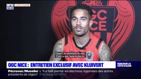 OGC Nice: entretien avec le milieu de terrain Justin Kluivert