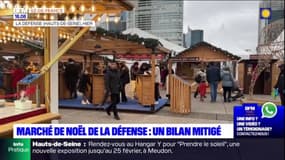 La Défense: bilan mitigé pour le marché de Noël