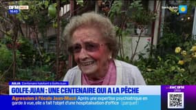 Golfe Juan : une centenaire qui a la pêche !