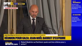 Réunion pour Gaza: Jean-Noël Barrot salue l'accord de cessez-le-feu