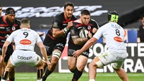 Cyril Baille lors de la finale de Top 14 Toulouse-La Rochelle