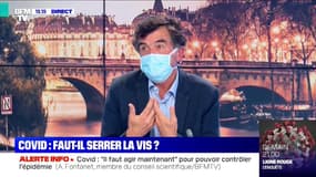 Covid-19: le Pr Arnaud Fontanet appelle les cas symptomatiques à s'isoler avant les résultats de leur test