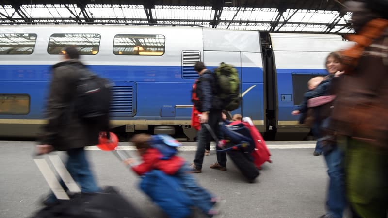 Gare de Lyon, le 20 décembre 2014.