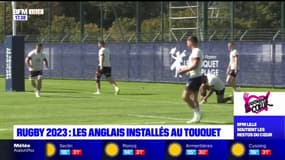 Coupe du monde de rugby: les Anglais installés au Touquet