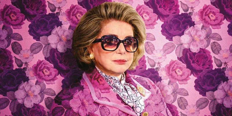 Catherine Deneuve sur l'affiche du film "Bernardette"