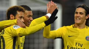 Neymar, Mbappé et Cavani