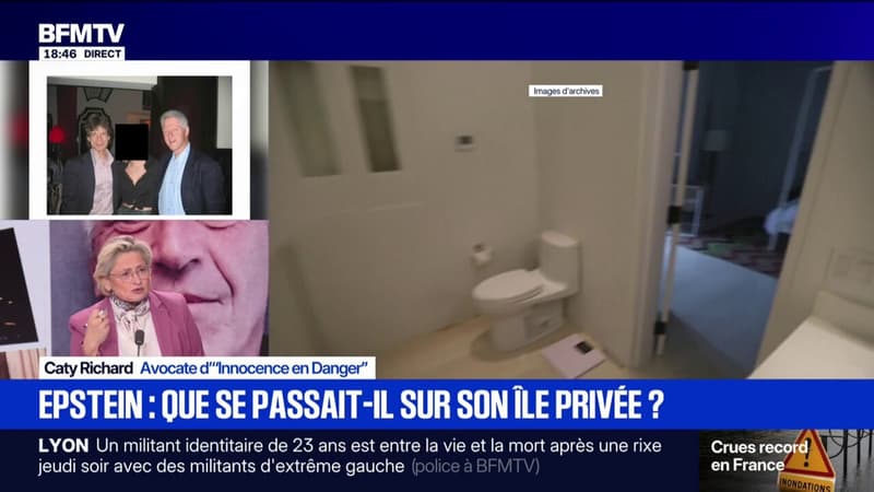 Affaire Epstein: "On a absolument besoin que la France s'empare de ce dossier", estime Caty Richard, avocate de l'association "Innocence en danger"