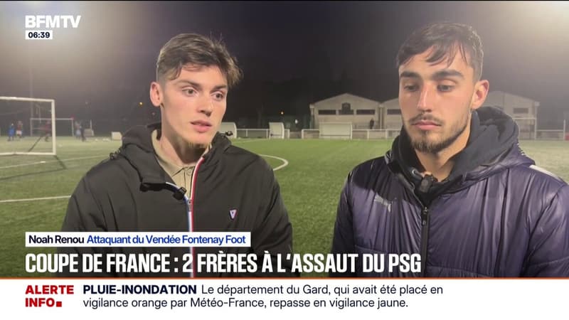 Football: deux frères à l'assaut du PSG ce samedi soir en Coupe de France