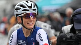 Pauline Ferrand-Prévot avec l'équipe de France en 2023