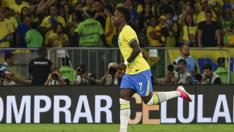 Brésil: Vinicius Jr prend la défense de son ex-petite amie, insultée au Maracana contre le Panama