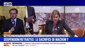 Suspension de la réforme des retraites: "Notre détermination a payé", estime Philippe Brun (PS)