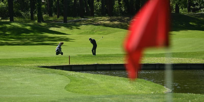 Un parcours de golf à Seignosse, le 16 mai 2023