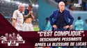 Coupe du monde 2022 : "C'est compliqué", Deschamps affiche son pessimisme après la blessure de Lucas