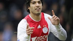 Luis Suarez avec l'Ajax en 2008
