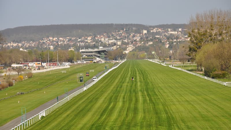 L'hippodrome de Maisons-Laffitte (illustration)