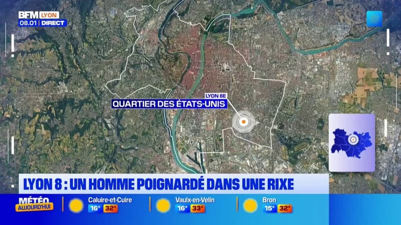 Un homme poignardé dans le 8e arrondissement de Lyon dans la nuit de samedi à dimanche dans une rixe