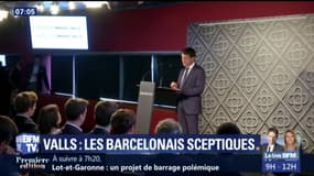 Les Barcelonais plutôt sceptiques concernant la candidature de Manuel Valls pour la mairie de Barcelone