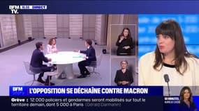 Alma Dufour: Emmanuel Macron fait sa réforme des retraites pour "continuer à supprimer des impôts pour les grandes entreprises"