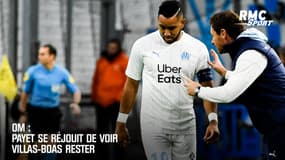 OM : Payet se réjouit de voir Villas-Boas rester