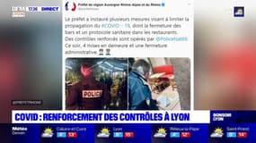 Covid : renforcement des contrôles à Lyon dans les bars et les restaurants