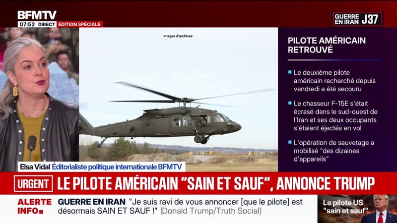 Guerre au Moyen-Orient: ce que l'on sait du profil du pilote américain secouru