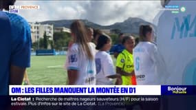 OM: l'équipe féminine, qui termine 3e de D2, rate la montée en D1 Arkema 