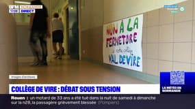 Fermeture du collège de Vire: un débat sous tension