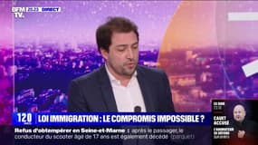 Projet de loi immigration: "Sur la régularisation des sans-papiers, on arrive à un compromis", affirme le député Renaissance Christophe Weissberg