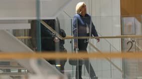 Marine Le Pen au tribunal de Paris le 31 mars 2025 avant son jugement 