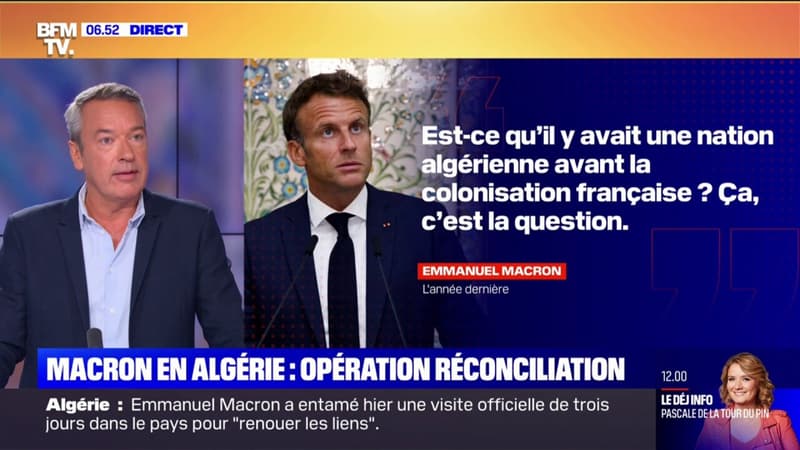 ÉDITO - Macron en Algérie: une opération réconciliation nécessaire 
