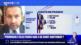 Sébastien Chenu (RN): "Cette élection régionale nous donne l'image d'un paysage politique dévasté, d'un champ de ruines"