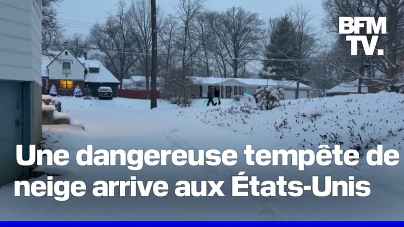 Magasins dévalisés, stock de médicaments... Les Américains font leurs provisions avant d'affronter une dangereuse tempête de neige