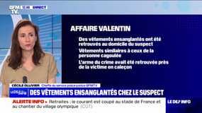 Affaire Valentin: des vêtements ensanglantés trouvés chez le suspect