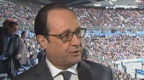 François Hollande était au Stade de France samedi pour l'ouverture du tournoi des Six nations.