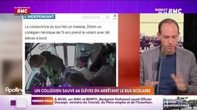 L'histoire de Sébastien Krebs : Un collégien sauve 66 élèves en arrêtant le bus scolaire - 01/05