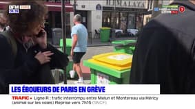 Paris: les éboueurs entrent en grève 