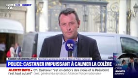 Fabien Vanhemelryck (Alliance): "On souhaite que le Président apporte son soutien plein et entier" à la police