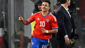 Alexis Sanchez avec le Chili