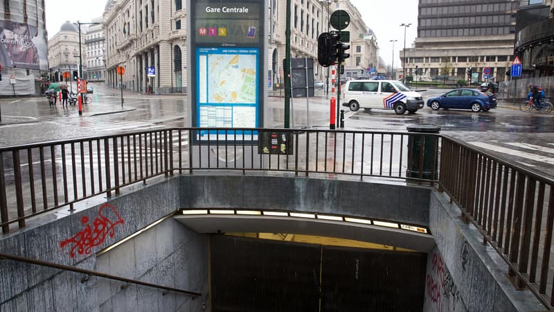 Bruxelles et ses rues désertes, le 21 novembre 2015. 