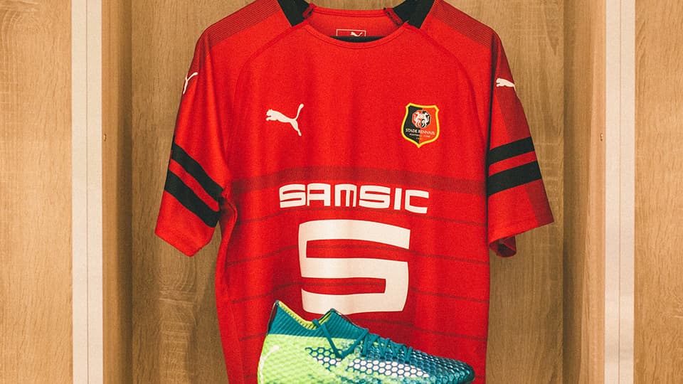 Le nouveau maillot de Rennes