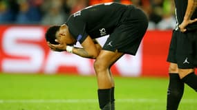 Kimpembe lors de PSG-Manchester United (1-3) en mars 2019