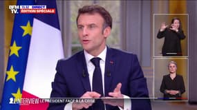 Emmanuel Macron: "On doit gagner la bataille pour la sobriété en matière d'eau"