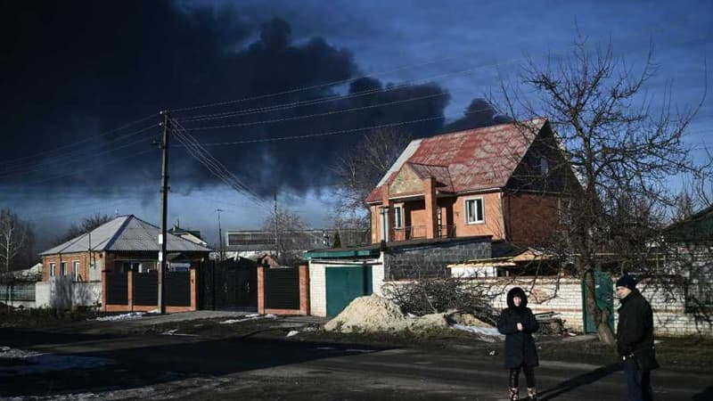 Des bombardements en Ukraine
