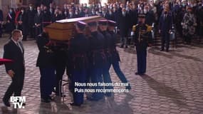 Sur le morceau "One" de U2, l’entrée du cercueil de Samuel Paty à la Sorbonne
