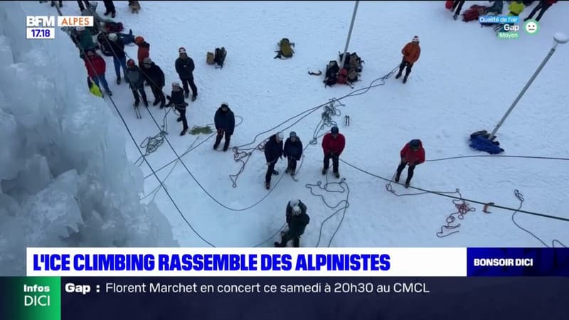 Hautes-Alpes: 33e édition de l'Ice climbing ecrins à Freissinières