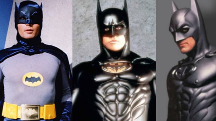 Le costume de Batman a (beaucoup) changé. Le costume de Batman a (beaucoup) changé.