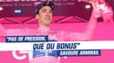 Giro : "Pas de pression, que du bonus" savoure le leader Armirail