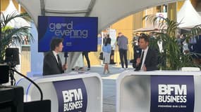 Le plateau de BFM Business à la Ref 2024.