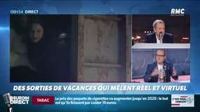 La chronique d'Anthony Morel : Des sorties de vacances qui mêlent réel et virtuel - 01/03