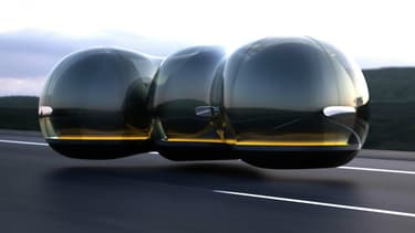 Un étudiant en designe a dessiné cette Renault autonome, en suspension dans l'air et connecté, dans le cadre d'un concours organisé en partenariat avec la marque française.